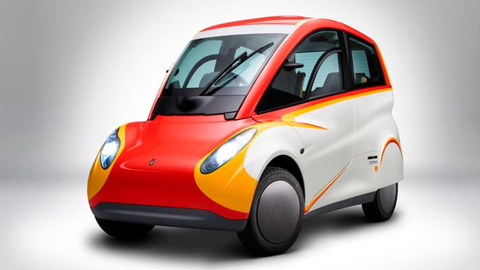 殼牌3D打印超省油概念車(chē) 百公里油耗2.6升