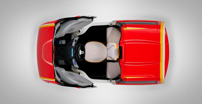 殼牌3D打印超省油概念車(chē) 百公里油耗2.6升