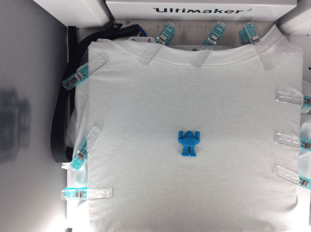 如何用3D打印機打印服裝 DIY自己的個性T恤