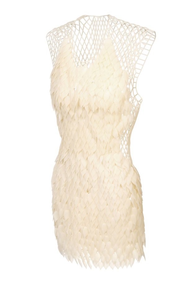 3D打印衣服越來越普遍 服裝設(shè)計專業(yè)學(xué)生3D打印裙子_e鍵3D打印服務(wù)