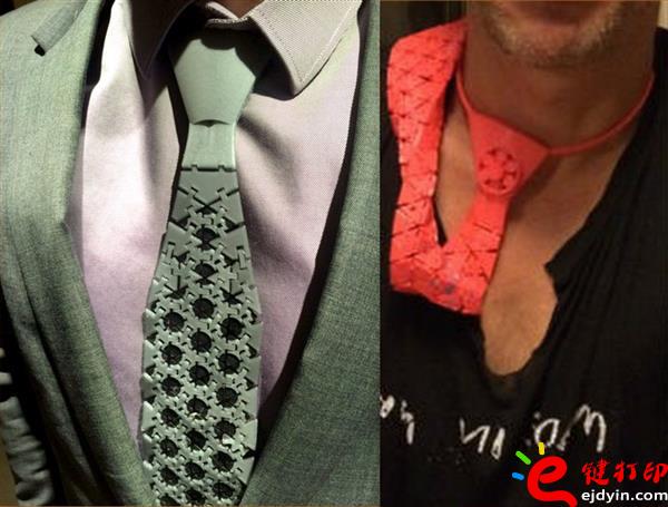 3D打印衣服(時裝)之領帶3d模型打印 3D打印領帶帶你領略科技美 領帶3d模型,3D打印衣服,3D打印領帶,3D打印時裝,3D打印模型,3D打印服務