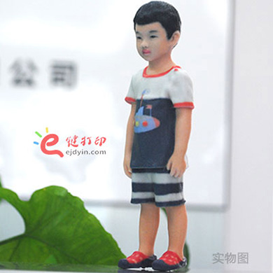 全彩3D打印兒童人像